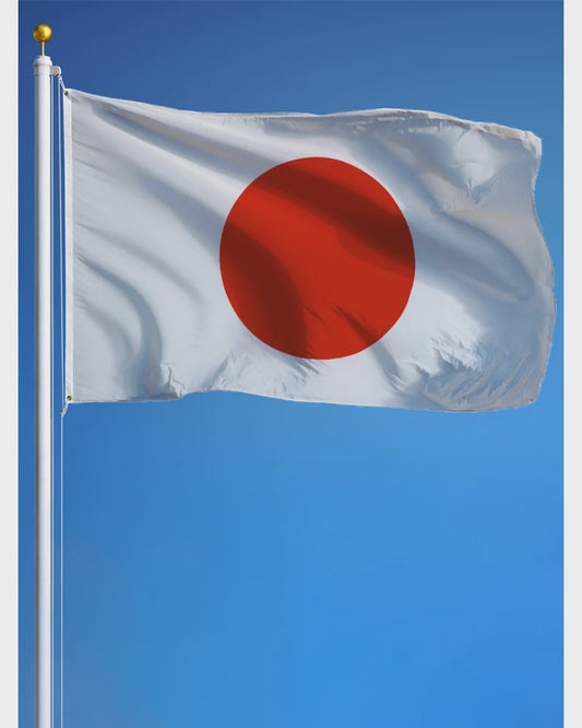 Japanse Vlag - 60x90cm of 90x150cm - Nationale Japan Vlag