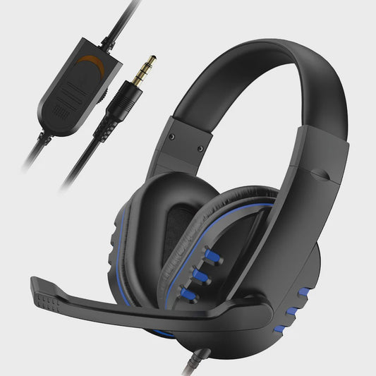 Gaming Headset met Microfoon - Bedrade Oordopjes voor PS4, PC & Muziek
