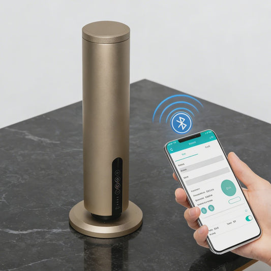 Intelligente Aroma Diffuser met APP Controle - 300m³ Dekking - Waterloos & Slim