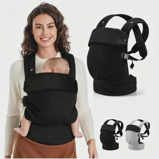 Verstelbare Baby Draagzak met Lendesteun en Ademende Heupzitting - Comfortabel Dragen & Reizen