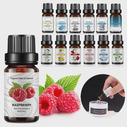 10ml Essentiële Olie Fruitgeur - Natuurlijk & Puur voor Diffusers, Zeep en Kaarsen