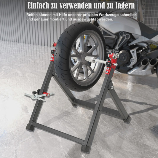 Opvouwbare Motor Wielbalanceerstandaard - Draagbaar en Verstelbaar