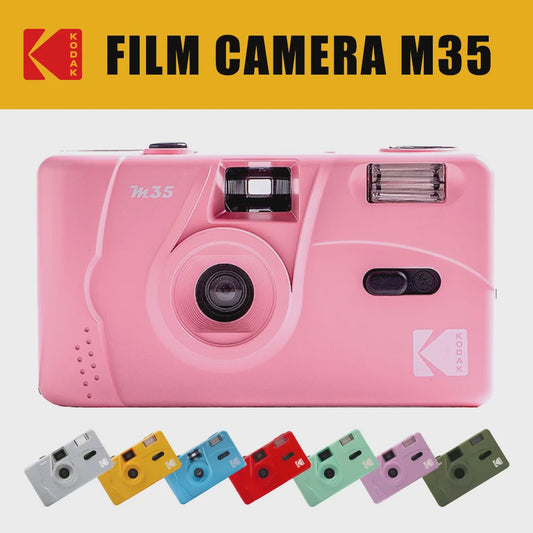 Kodak M35 Filmcamera - Herbruikbare Retro Camera met Flits