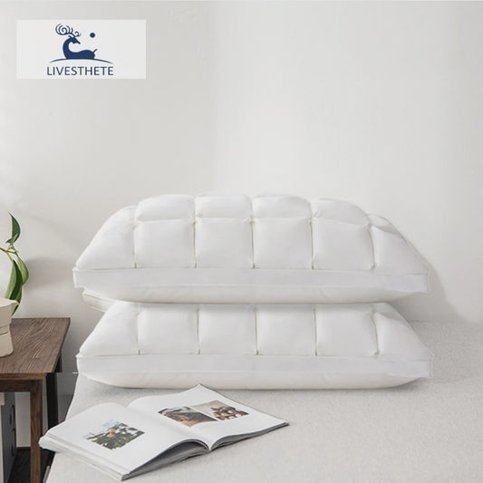 Luxe 100% Ganzendons Kussen - Winter Collectie - Queen/King Size - Katoen
