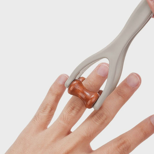 Dubbele Roller Vinger Massager - Verlicht Vermoeidheid & Bevorder Bloedcirculatie