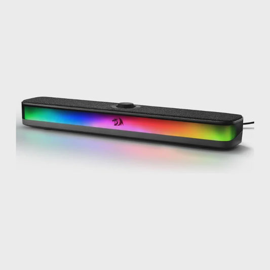 Redragon GS515 RGB Soundbar: Compacte Desktop Speaker met Bluetooth 5.3 & USB-C