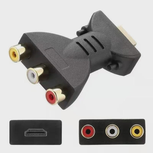 AV naar HDMI Converter voor HD TV - RCA Composite naar HDMI Adapter met USB Kabel