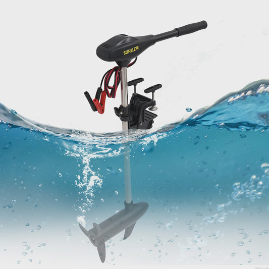 Elektrische Buitenboordmotor 40 LBS - 12V Trolling Motor voor Boten & Kajaks