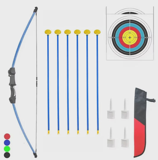 Beginners Handboog Set 45 inch - Outdoor Pijl en Boog voor Jeugd en Tieners