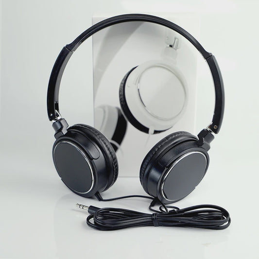 Universele 3.5mm Bedrade Koptelefoon - Opvouwbaar, Draagbaar, Noise Cancelling voor Muziek & Gaming
