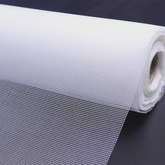 White side opening mosquito proof door curtain, magnetic suction design, invisible mosquito proof, no drilling installation