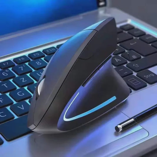 Ergonomische Verticale Draadloze Muis met Instelbare DPI voor PC en Laptop