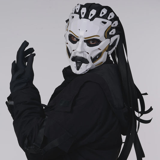 Futuristische Punk Cosplay Masker - Halloween & Feest Accessoire