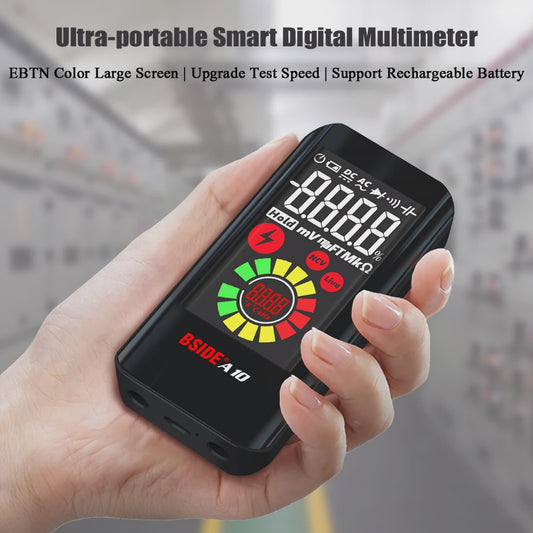 BSIDE A10 Digitale Multimeter - True RMS, NCV, Capaciteit & Frequentie Tester
