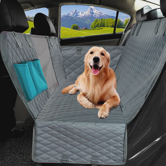 Waterdichte Hond Auto Stoelhoes & Hamac Beschermer met Veiligheidsgordel