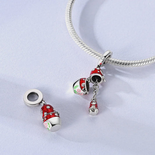 925 Zilveren Bedel - Mode Hanger voor Dames Armbanden