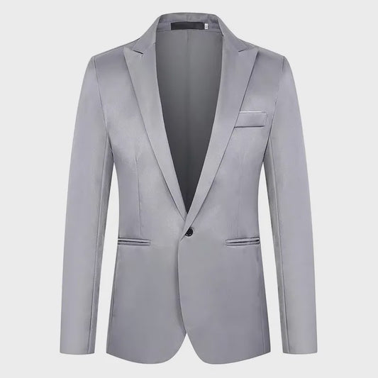Luxe Heren Blazer - Slim Fit Zakelijk Casual Jasje