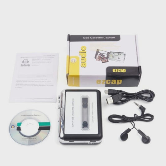 Draagbare Cassette Speler & MP3 Converter - Zet tapes om naar digitaal via USB