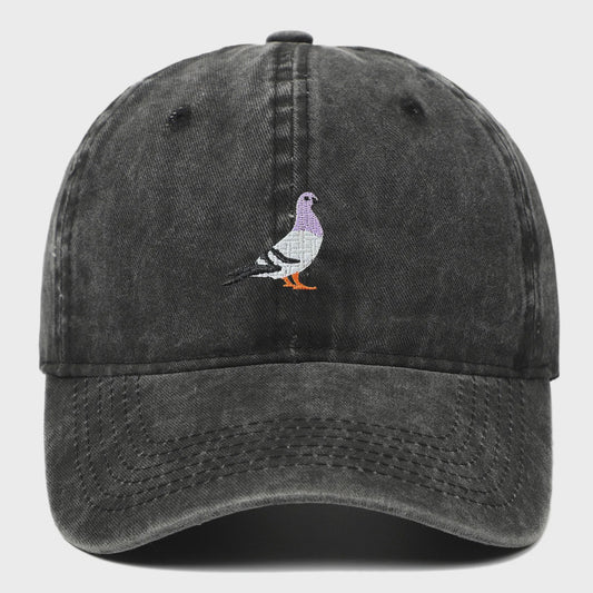 Baseballpet met Duivenborduring - Casual Mode voor Alle Seizoenen