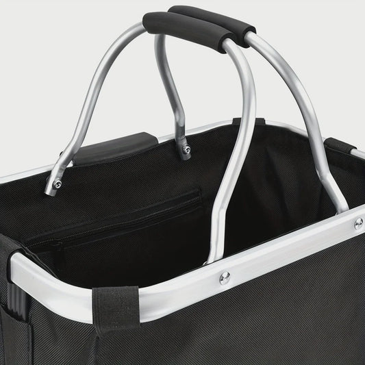 Opvouwbare Fietsmand voor Huisdieren & Boodschappen - Afneembaar met Quick Release