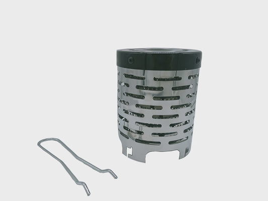 Draagbare RVS Mini Gas Heater Cover voor Camping en Outdoor