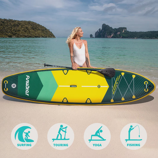 Opblaasbaar Stand Up Paddle Board Funwater 350cm - 200kg Capaciteit - Complete Set