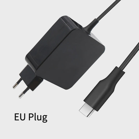 Universele 65W USB-C Snellader Adapter voor Laptops en Telefoons