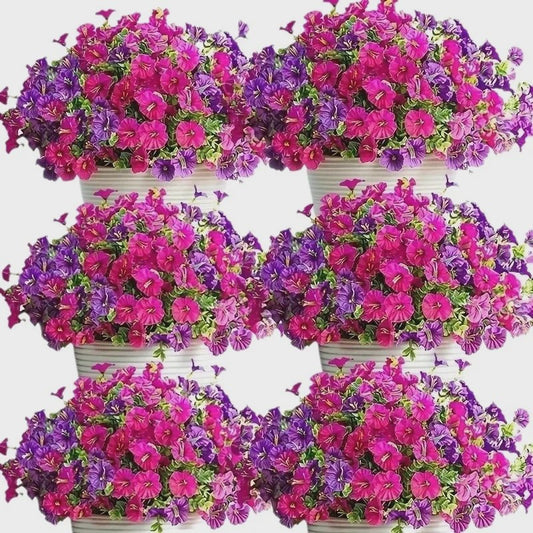 Hangende Kunstbloemen Slanke Klimop - Ochtendgloren Bloemen voor Decoratie