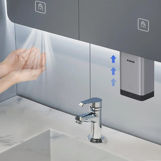 AIKE Automatische Handdroger - Snel & Efficiënt 900W Wandmodel