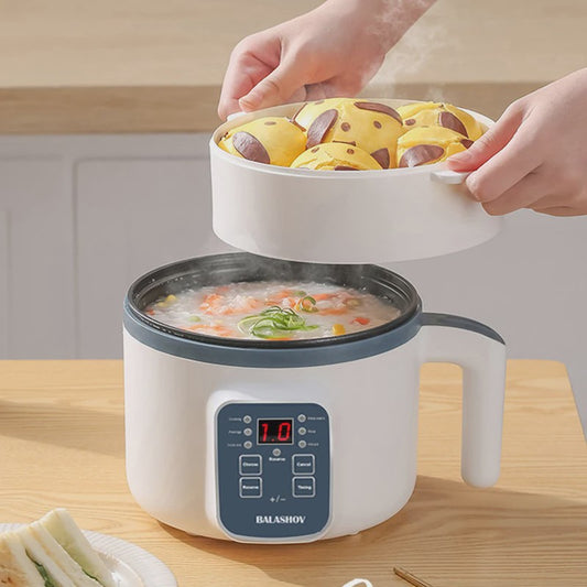 1.7L Multifunctionele Rijstkoker & Multi Cooker - Stoom, Kook, Stoof, Bak - 220V