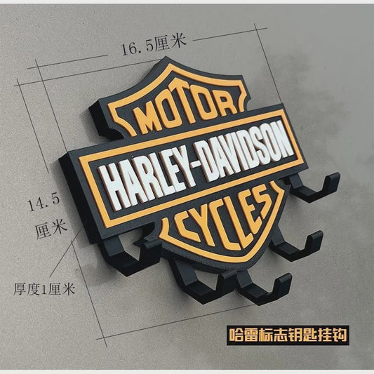 Harley Davidson Sleutelhanger Muurdecoratie met 5 Haken