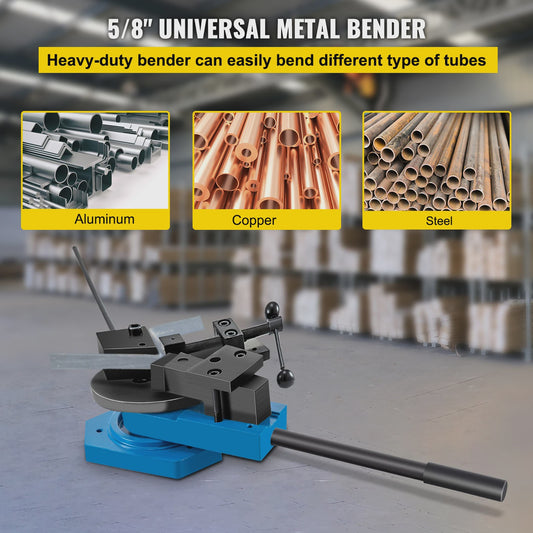 SucceBuy SBG-40 Universele Metaalbuiger - Metaalbewerkingstool voor Rond, Vierkant en Plat Staal