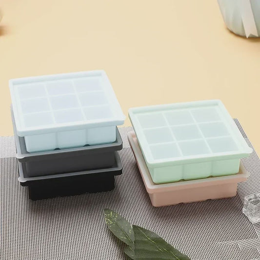 Babyvoeding Bakjes met Deksel - Invries- en Bewaartray voor Babyvoeding, Borstvoeding en Flesvoeding