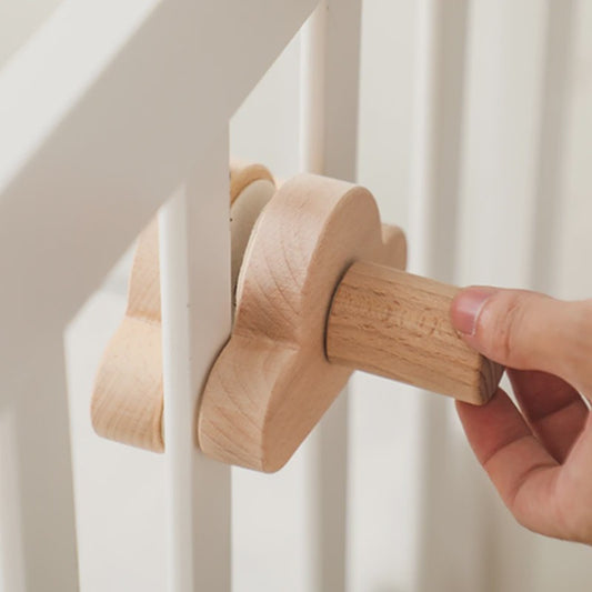 Houten Baby Bedmobiel Armatuur - Veilige & Stijlvolle Ophanging voor Speelgoed