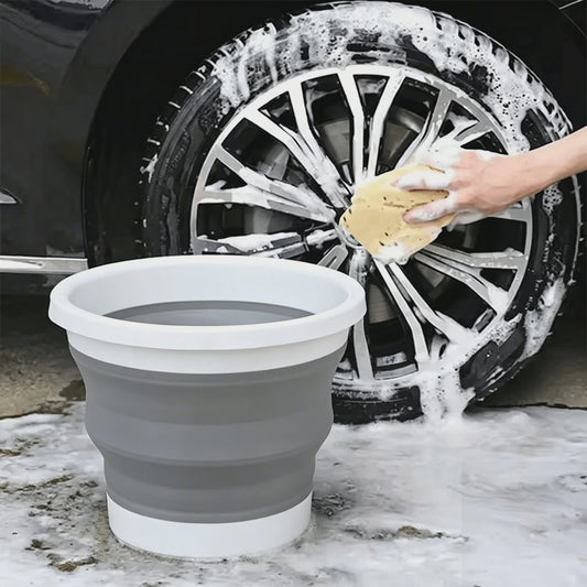 Opvouwbare Emmer 3 Liter - Draagbaar & Compact voor Auto, Vissen, Kamperen