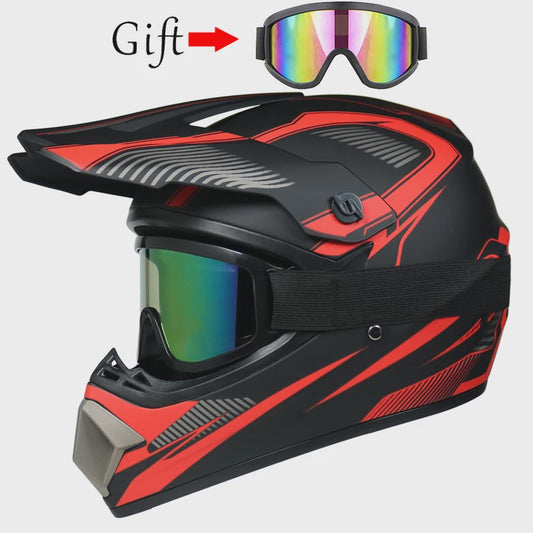 Off-Road Motorcross Helm voor Kinderen & Jongeren - Veilig & Stijlvol