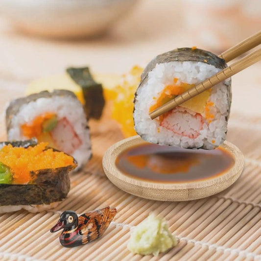 Compleet Sushi Maken Set: Bamboe Mats, Bazooka, Lepels, Eetstokjes & Meer