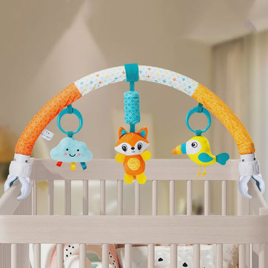 Baby Speelboog voor Kinderwagen & Reiswieg - Interactief & Verstelbaar Speelgoed