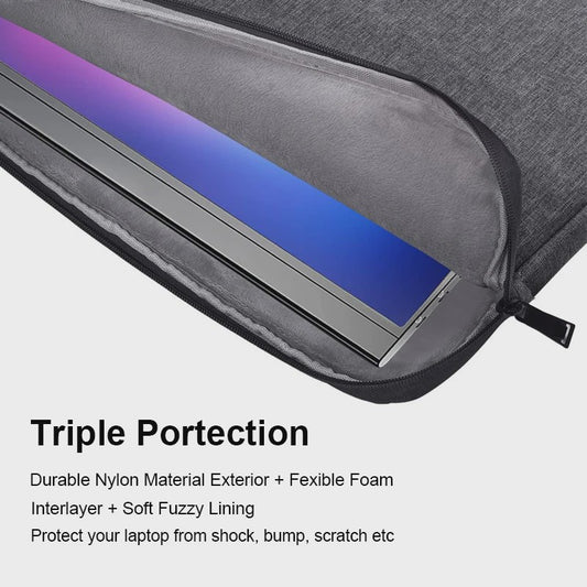Waterdichte Laptoptas 13-15.6 inch - Beschermende Sleeve met Handvat voor Macbook, Lenovo, ASUS