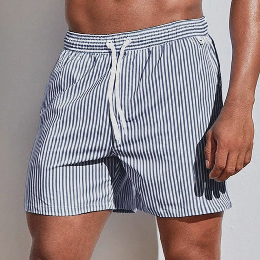 Herenshorts met Verticale Strepen - Zomer Casual Beach & Zwembroek