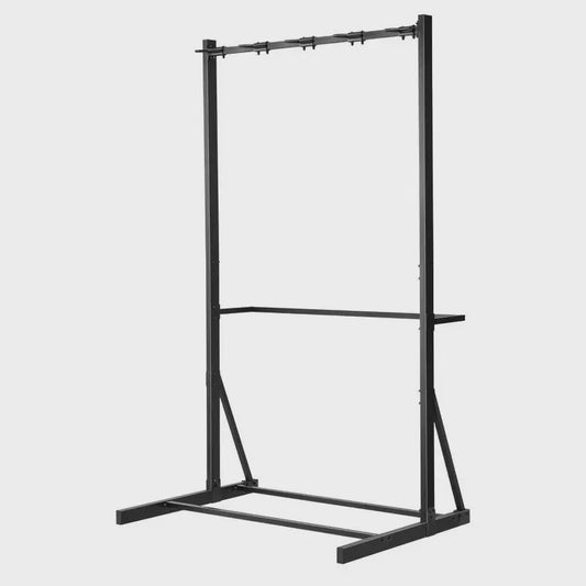 Fietsenrek voor 5 Fietsen - Carbon Staal - 136 kg Capaciteit - Verticale Fietsenstalling