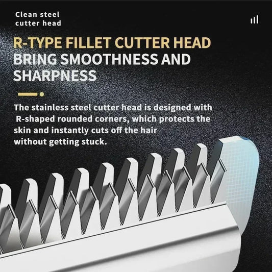 Kemei Professionele Oplaadbare Baard- en Haartrimmer KM-2628 - Goudkleurig