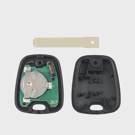 Afstandsbediening Autosleutel 433MHz ID46 Chip voor Peugeot & Citroen