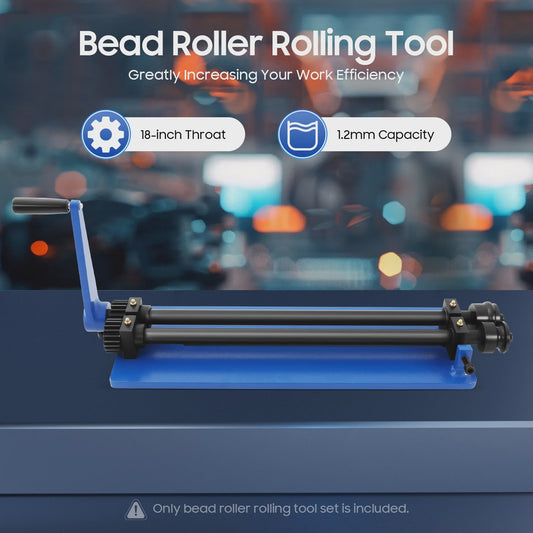18-inch Plaatmetaal Vormmachine - Verstelbare Bead Roller voor Persen en Krimpen