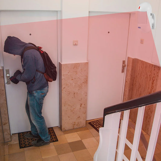 Draadloze PIR Bewegingsmelder met Batterij voor KERUI Home Security Alarm Systemen