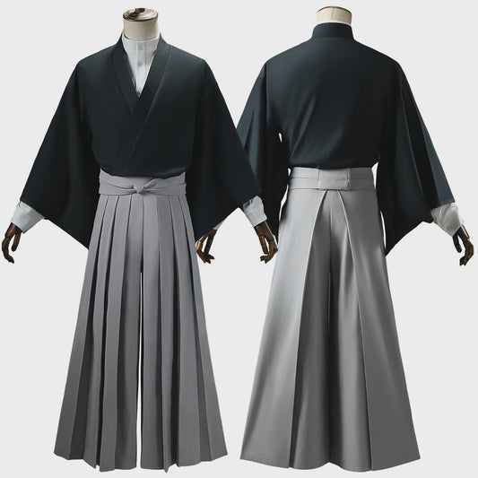 Zenin Naoya Cosplay Kostuum - Anime Kimono Outfit met Hakama Broek voor Halloween & Conventies