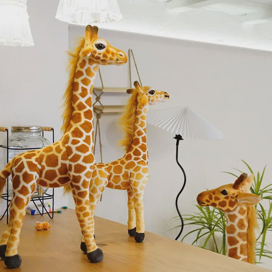 Reusachtige Giraffe Pluche Knuffel - Zacht & Schattig Speelgoed voor Kinderen