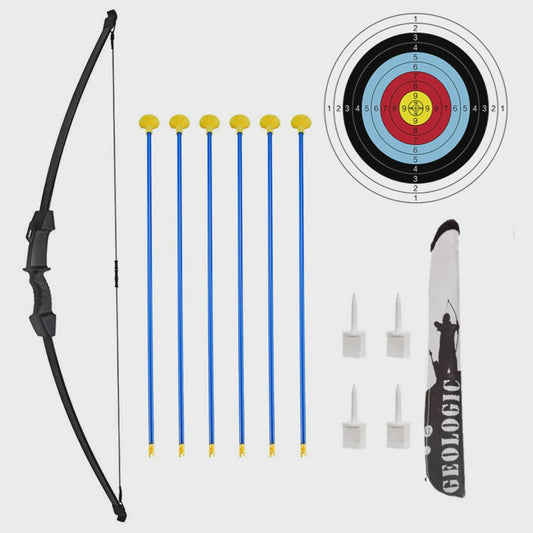 Beginners Handboog Set 45 inch - Outdoor Pijl en Boog voor Jeugd en Tieners