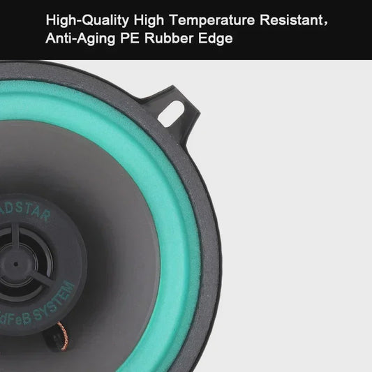 Universele Auto Coaxiale Speakers (4/5/6.5 Inch) - Hoge Kwaliteit HiFi Geluid