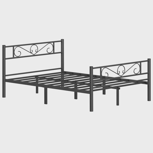Stijlvol Metalen Bed 140x200 cm - Duurzaam en Elegant Bedframe